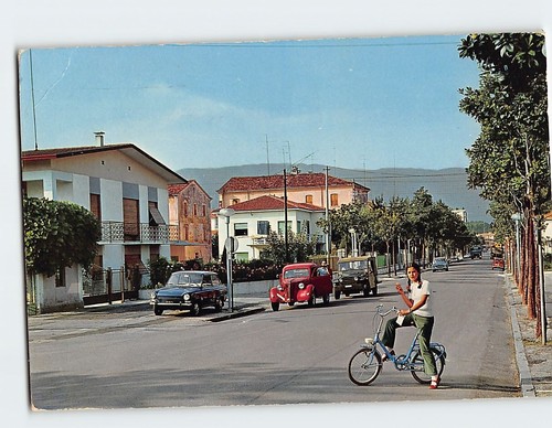Cartolina via lacchin - cartolina,